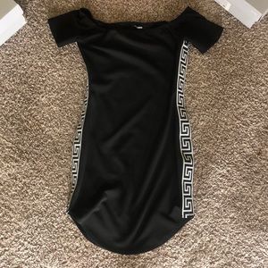 black fashionnova dress